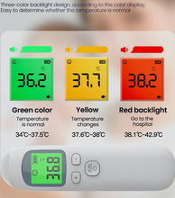 Load image into Gallery viewer, Infrared Touchless Forehead Thermometer